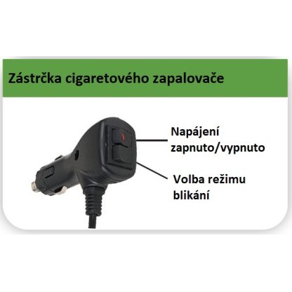 LED alej voděodolná (IP67) 12-24V, 54x LED 1W, oranžová 916mm, ECE R65