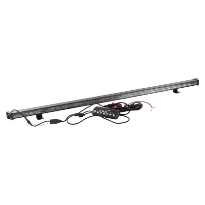 LED alej voděodolná (IP67) 12-24V, 72x LED 1W, oranžová 1204mm, d.o., ECE R65