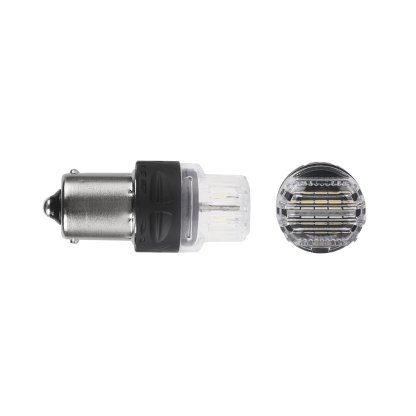 LED BA15S bílá, 12V, 16LED 2835SMD