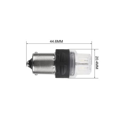 LED BA15S bílá, 12V, 16LED 2835SMD