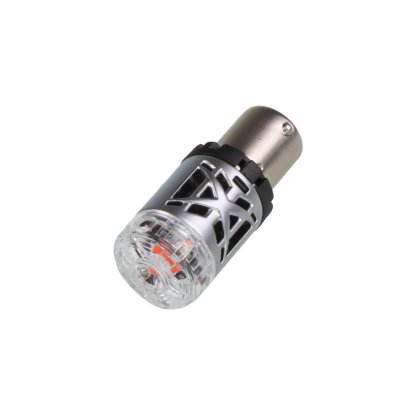 LED BA15S červená, 12V, 23W CAN-BUS, 360°