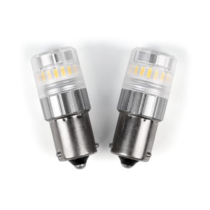 LED BAU15S bílá, 12V, 23LED SMD