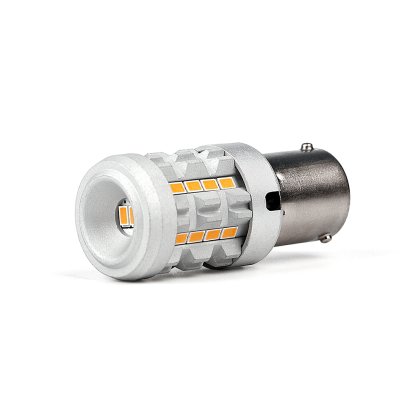 LED BAU15S oranžová, 12V, CAN-Bus, 26LED SMD