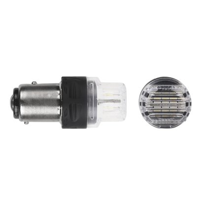 LED BAY15D bílá, 12V, 16LED 2835SMD