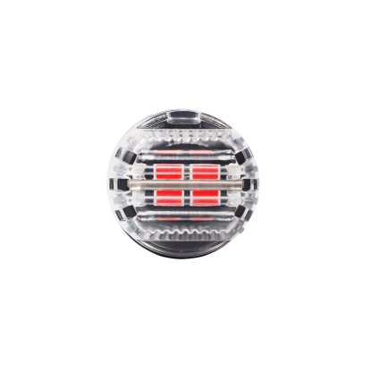 LED BAY15D červená, 12V, 16LED 2835SMD