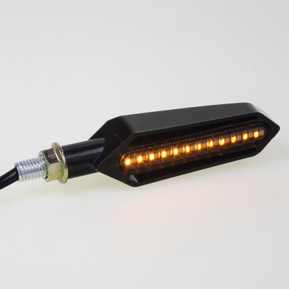 LED dynamické blinkry + brzd. světlo pro motocykly
