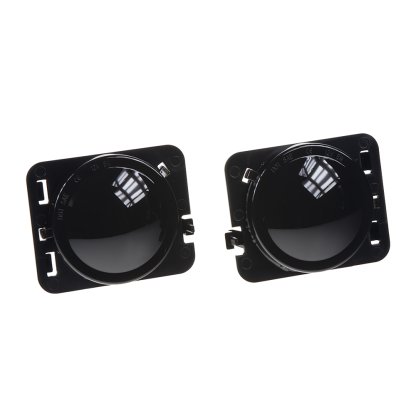 LED dynamické blinkry Jeep Wrangler JK oranžové, kouřové