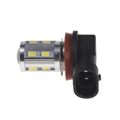 LED H11 bílá 10-30V, 12SMD 5630 + 3W