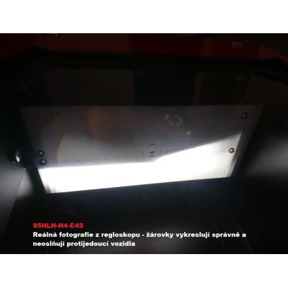 LED H4 bílá, 9-18V, 6000LM