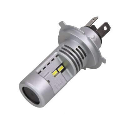 LED H4 bílá, DC 6-48V, AC 12-24V motocyklová