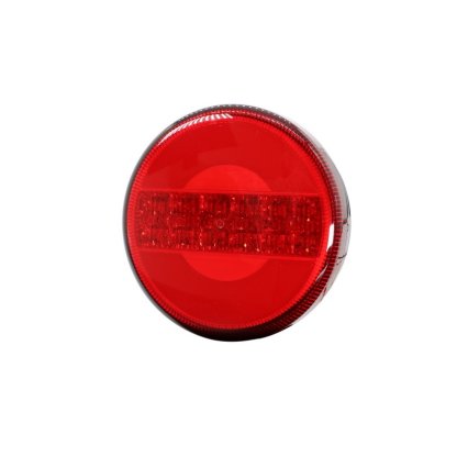 LED lampa zadní koncová/brzdová, 12-24V, ECE, ø122mm