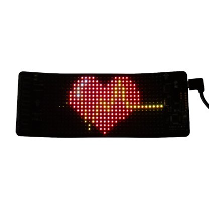 LED matrix panel "Devil Eyes", 7 x 18cm