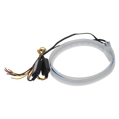 LED pásek, dynamické blinkry, oranžová, 45 cm