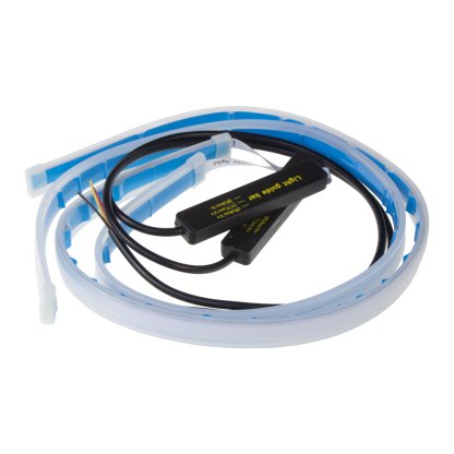 LED pásek, dynamické blinkry oranžová / poziční světla bílá, 60 cm