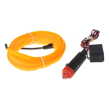 LED podsvětlení vnitřní ambientní žluté, 12V, 5m