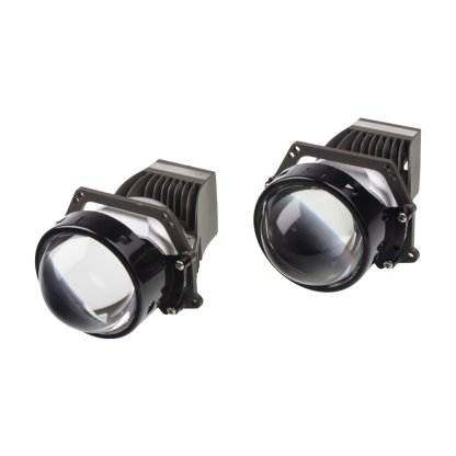 LED projektorové čočky - potkávací/dálková světla 45/55W