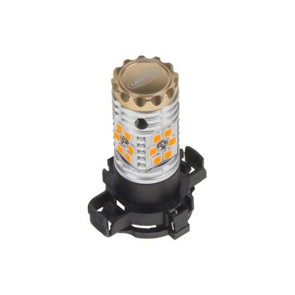 LED PY24W oranžová, CAN-Bus, 12-24V, 24LED/3030SMD