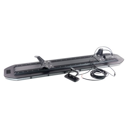 LED rampa 1200mm, oranžová, 12-24V, ECE R65, ovladač s kontrolou zvoleného režimu