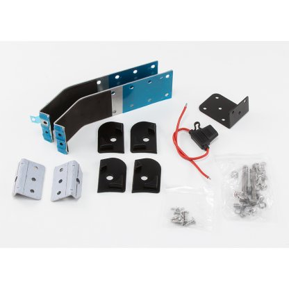 LED rampa 834mm, modrá, 12-24V, ECE R65