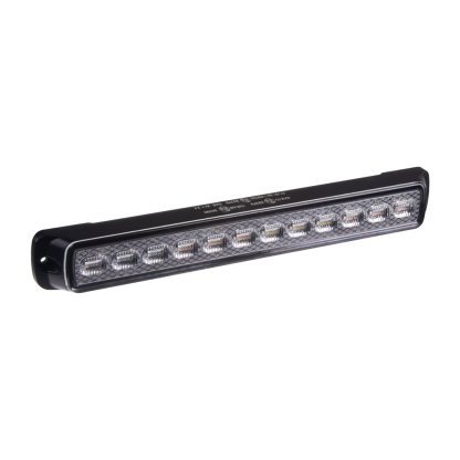 LED sdružená lampa zadní s výstražným oranžovým světlem, 12-24V, ECE R65