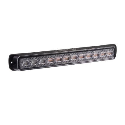 LED sdružená lampa zadní s výstražným oranžovým světlem, 12-24V, ECE R65