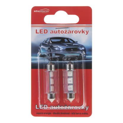 LED sufit (39mm) modrá, 12V, 3LED/3SMD