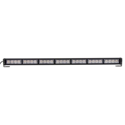 LED světelná alej, 28x LED 3W, oranžová 800mm, ECE R10