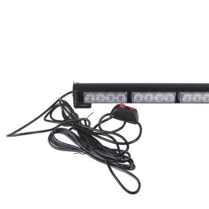 LED světelná alej, 32x 3W LED, modrá 910mm, ECE R10
