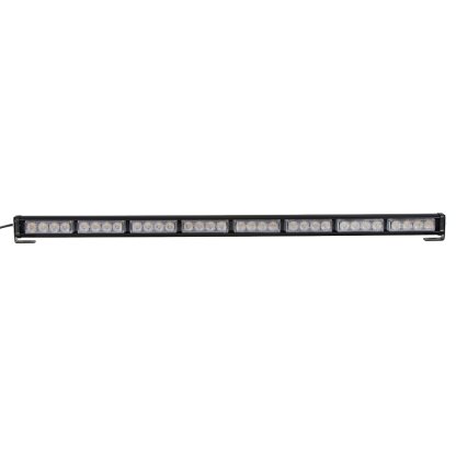 LED světelná alej, 32x 3W LED, modrá 910mm, ECE R10