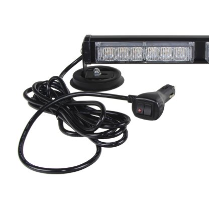 LED světelná alej, 36x 1W LED, oranžová 950mm, ECE R10