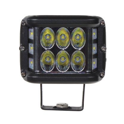 LED světlo hranaté, 6x5W + 6x3W , ECE R10, 180°