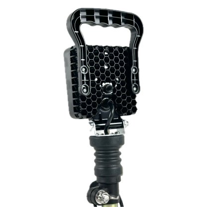 LED světlo hranaté, bílé/oranžové, 16x3W/16x1W, na hrot, ECE R10