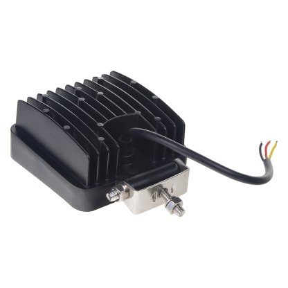 LED světlo hranaté bílé/oranžový predátor 16x3W, 107x107x60mm, ECE R10
