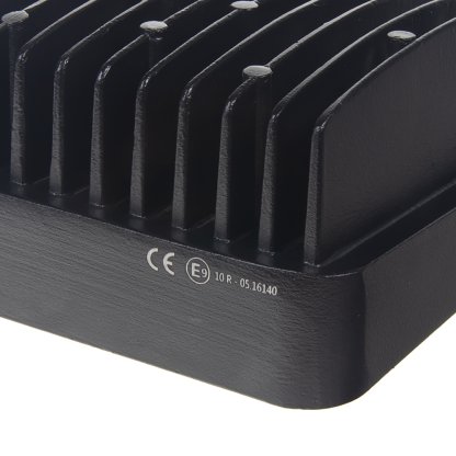 LED světlo hranaté bílé/oranžový predátor 16x3W, 107x107x60mm, ECE R10