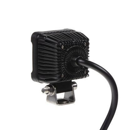 LED světlo mini čtvercové, 9x1,3W, 50,8x50,8mm, ECE R10