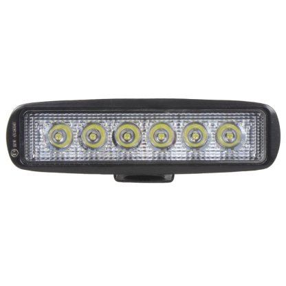 LED světlo obdélníkové, 6x3W, 160x45x63mm, ECE R10