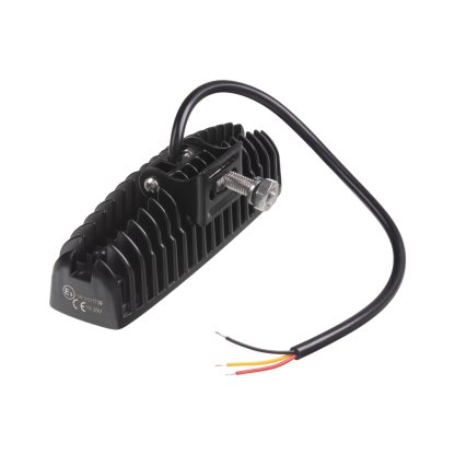 LED světlo obdélníkové, bílé/oranžové, 6x3W/6x1W, 160mm, ECE R10