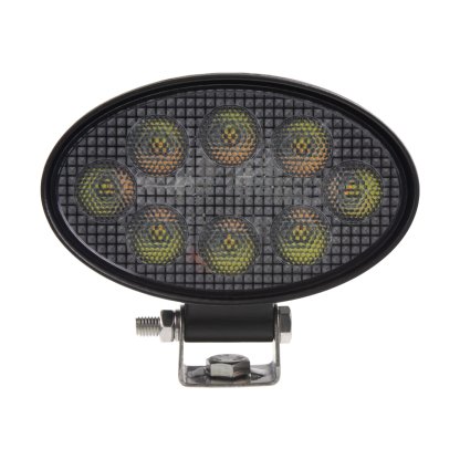 LED světlo oválné, bílé/oranžové, 8x3W/8x1W, 140mm, ECE R10