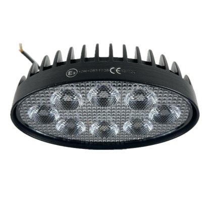 LED světlo oválné, bílé/oranžové, 8x3W/8x1W, 140mm, ECE R10