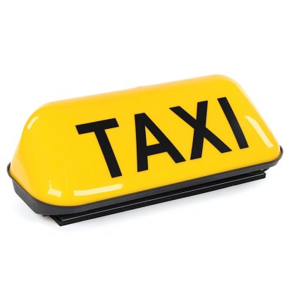 Led svítilna TAXI, žlutá, 86861