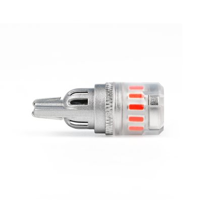 LED T10 červená, 12V, 13LED SMD