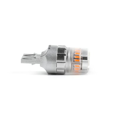 LED T20 (7443) oranžová, 12V, 23LED SMD