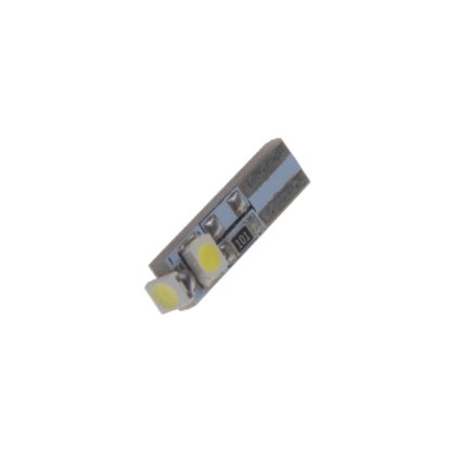 LED T5 bílá, 12V, 3LED/SMD