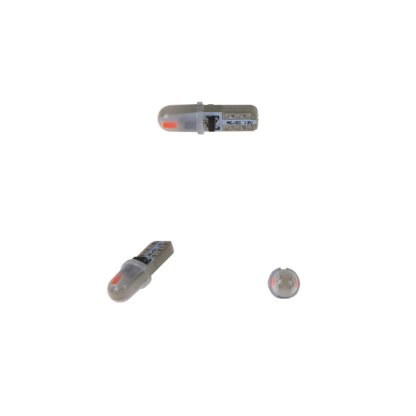 LED T5 červená, 12V, 2LED/3014SMD