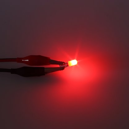 LED T5 červená, 12V, 2LED/3014SMD
