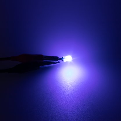 LED T5 ledově modrá, 12V, 2LED/3014SMD