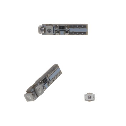 LED T5 modrá, 12V, 3LED/SMD