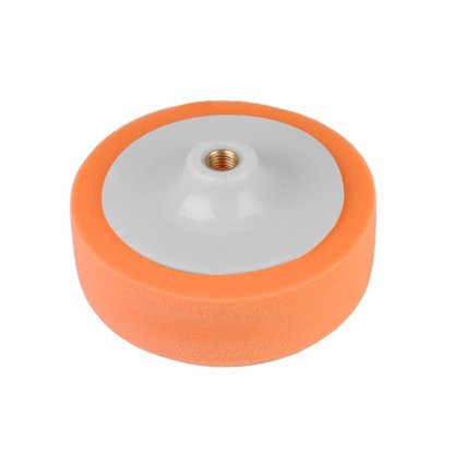 Leštící houba 150x45mm, závit M14, oranžová, 86688