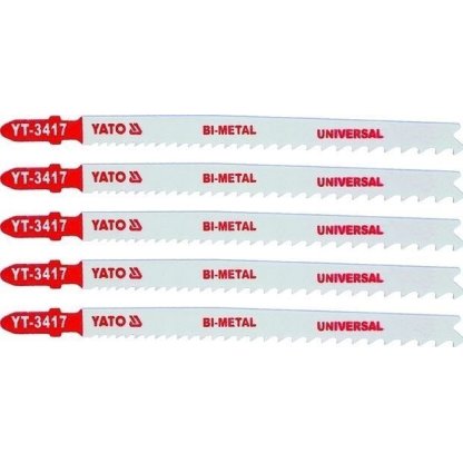 List pilový do přímočaré pily 130 mm UNI TPI10-5 5 ks Bi-Metal