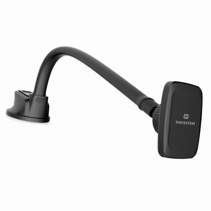 Magnetický držák mobilu do auta na husí krk SWISSTEN S-GRIP M5-HK, 45459